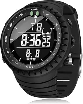 Joyzzz Mens Digital Sports Watch, Waterproof Watch with LED Backlight, Mens Watch with Date, Multi Function Tactics Alarm Stopwatch for Gifts, Business, Casual, Outdoor and Daily Use on Amazon.ae - Price Tracker