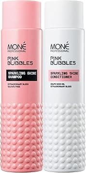 MONÉ PROFESSIONAL - Sparkling Shine Shampoo & Conditioner - Hair shine and colour vibrancy - Smooth & Pleasant Hair - Sulphate free and Harmful silicone free - Try and love it! (2 * 300 ml) on Amazon.ae - Price Tracker