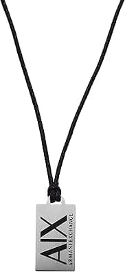 A｜X ARMANI EXCHANGE Men's Necklace, Pendant or Chain Necklace for Men on Amazon.ae - Price Tracker