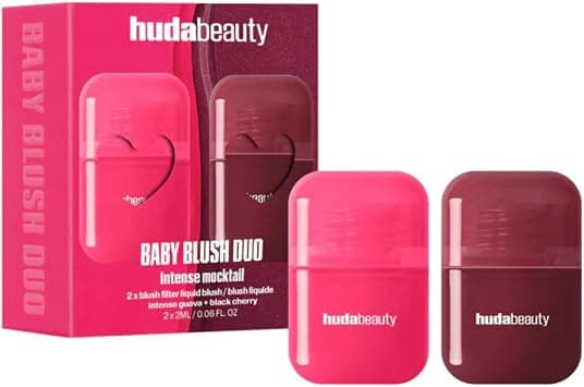 Huda Beauty Baby Blush Intense Mocktail Duo Kit - 2x2ml على Amazon.ae - متتبع الأسعار