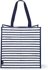 kate spade new york Reusable Shopping Bag, Grocery Tote with Shoulder Straps, Large Collapsible Tote - Best Deal Finder