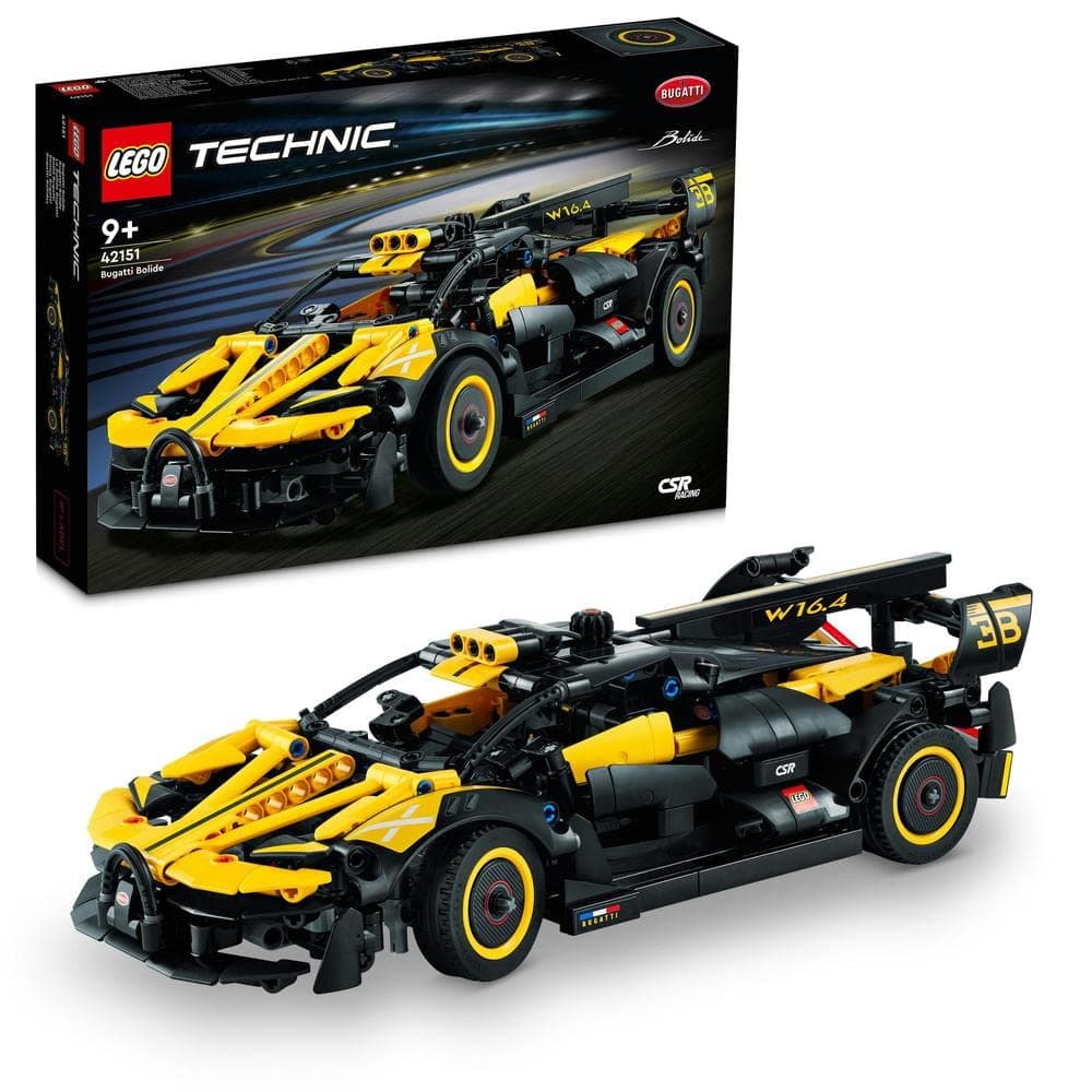 LEGO Technic Bugatti Bolide Racing Car Model Building Set, Engineering Toy for 9 Plus Year Old Boys & Girls, Collectible Iconic Sports Vehicle Construction Kit, Birthday Gift for Kids 42151 on Amazon.ae - Price Tracker