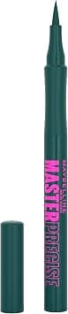 MAYBELLINE Master Precise Liquid Eyeliner All Day Water Resistant Up To 30 Hours Lasting Emerald Green 1 Unit Emerald - Best Deal Finder