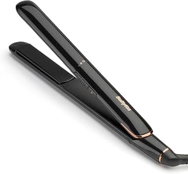 BaByliss Rose Lustre Hair Straighteners, Ceramic plates for smooth everyday styling, Fast 30 second heat up, 3 heat settings 180°C - 230°C, 230C, Worldwide use - Best Deal Finder