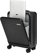 TydeCkare 20 Inch Carry On Luggage Aluminum with Front Ziiper Pocket - Best Deal Finder