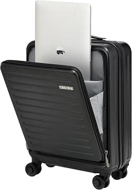 TydeCkare 20 Inch Carry On Luggage Aluminum with Front Ziiper Pocket - Best Deal Finder