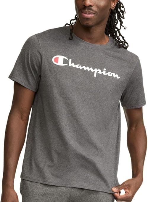 Champion mens Classic Graphic Tee, Big C Logo T-Shirt on Amazon.ae - Price Tracker