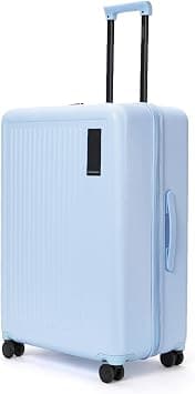 MOKOBARA The Transit Wave - Check-in Luggage | Large 74cm Blue Polycarbonate 8 Wheel Trolley Hardsided Suitcase with Built in TSA Lock Travel Suitcase (Shy Blue) on Amazon.ae - Price Tracker