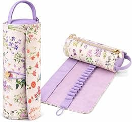 Kokonote Roll Up Pencil Case | 8 x 3 x 3 inches - 21 x 7.5 x 7.5 cm | Cosmetic Case | Large Pencil Case | Cute Stationery - Best Deal Finder