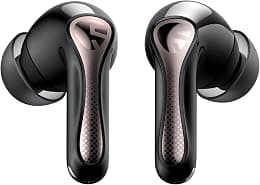 SoundPEATS Q3 PRO Wireless Earbuds, FF Hybrid ANC Noise Cancelling, 50H Playtime, 10min Fast Charge=3H, Low Latency Game Mode, BT 6.0, APP Control with EQ, IP50 Dust & Sweat Resistance (light brown) | Snapdragon Sound Certified, Hi-Res Audio, 10mm Bio-Diaphragm Driver, Bluetooth 5.4 LE Audio, AI Wind Noise Reduction, 55dB - Best Deal Finder