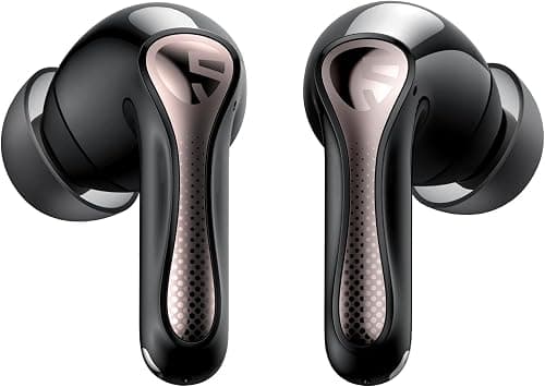SoundPEATS Air5 Pro Wireless Earbuds with Adaptive Hybrid Noise Cancellation, Bluetooth 5.4 with Qualcomm Snapdragon Sound, 6 Mics aptX™ Lossless, LDAC LC3 Hi-Res Audio Bluetooth Earphones, 37H, APP on Amazon.ae - Price Tracker