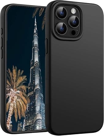 TR-PLANET for iPhone 13 Pro Max Liquid Silicone Case, Microfiber Lining Shockproof Slim Thin Phone Case, Lightweight Rubber Gel Soft TPU Back Cover Compatible With iPhone 13 Pro Max, Black - Amazon.ae Price Tracker