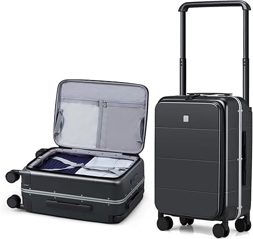 Hanke Luggage Suitcase with Wide Handle, Durable PC Hardside 20 inch Carry On Luggage 24 Inch Travel Suitcase with Spinner Wheels & TSA Lock for Men Women on Amazon.ae - Price Tracker