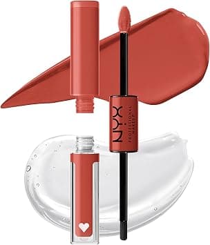 NYX PROFESSIONAL MAKEUP Shine Loud Long-Lasting Liquid Lipstick with Clear Lip Gloss, Ultra-pigmented, Dual-ended Lipstick - Ambition Statement 03, 25 gram - Best Deal Finder