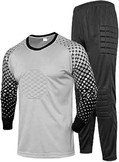 Goalkeeper Jersey Pro Set, Foam Padded Top Shirt Thick Protective Pants Uniform Suits Sponge Protector Doorkeeper - Amazon.ae Price Tracker
