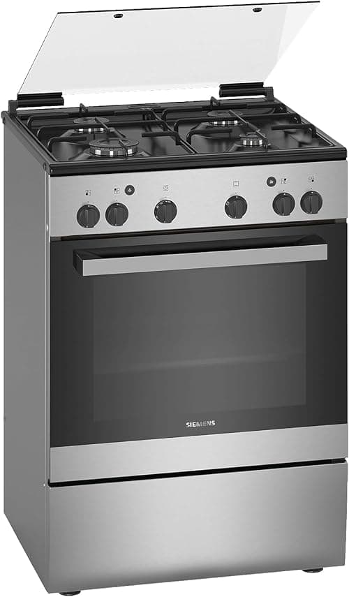 Siemens IQ300 Free Standing 71L Gas Cooker, 60cm Cooker, Gas Cooktop Cooker, German Engineering Cooking Range HG2L10B51M على Amazon.ae - متتبع الأسعار