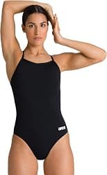 Arena womens Arena Women's Light Drop Open Back One Piece Solid Team Swimsuit One Piece Swimsuit - Best Deal Finder