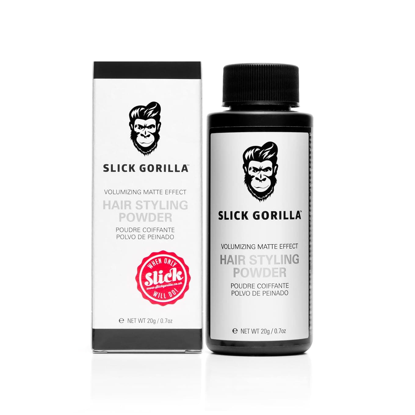 Slick Gorilla Hair Styling Texture Powder, Matte Hair Powder Men, Women for Volume, Definition, Hold, Mens Styling Products, Non-Greasy, 20 g on Amazon.ae - Price Tracker