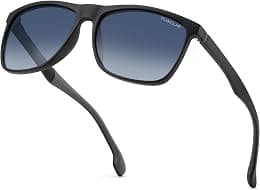 PUKCLAR Sunglasses for Men Polarized - Lightweight TR90 Frame - UV400 Protection - Spring Hinges for Driving and Outdoor Sports - متتبع أسعار Amazon.sa