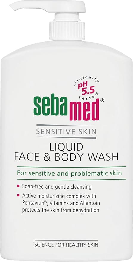 Sebamed Liquid Face And Body Wash For Sensitive Skin, 1000 ML on Amazon.ae - Price Tracker