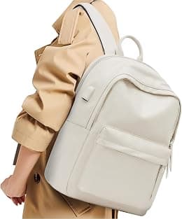 VECAVE Lightweight Casual Laptop Backpack Purse for Women,Travel Backpack with laptop compartment - Best Deal Finder
