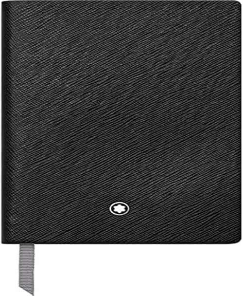 Montblanc Fine Stationery 118036 Notebook Black Leather Cover Lined Pages 14 x 9 cm on Amazon.ae - Price Tracker