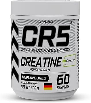 CR5 Creapure Creatine Monohydrate Powder 60 Servings - Best Deal Finder