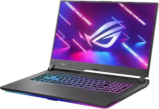 ASUS ROG Strix G17 (2022) Gaming Laptop, 17.3” 144Hz IPS FHD Display, NVIDIA GeForce RTX 3050 GPU, AMD Ryzen 7 6800H Processor, 16GB DDR5 RAM, 512GB SSD, RGB Keyboard, Windows 11, G713RC-RS73 on Amazon - Best Deal Finder