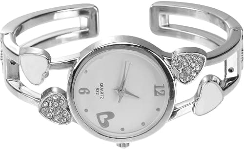 Women Watch- Ladies Watches Fashion Crystal Rhinestone Diamond Watches Valentines Gifts for Her Stainless Steel Wristwatch Quartz Watch for Women Girls White on Amazon.ae - Price Tracker