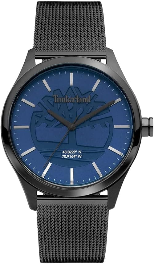 Timberland Wompatuck TDWGG2100802 Men's Quartz Watch Stainless Steel Dark Grey 40mm Water Resistance 5Bar, darkgray, Bracelet on Amazon.ae - Price Tracker