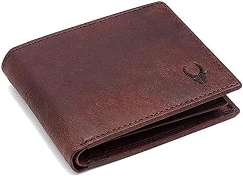 WILDHORN Genuine Leather Hand-Crafted Wallet For Men, Bifold Leather Wallet ,Model-WH1173 on Amazon.ae - Price Tracker