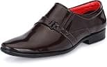 Centrino 8231 mens Formal Shoe for Men | Soft Cushioned Insole for All-Day Comfort | Stylish & Elegant Design | Perfect for Office, Business casual & Formal Attire 8231-1_Black_7 - Best Deal Finder