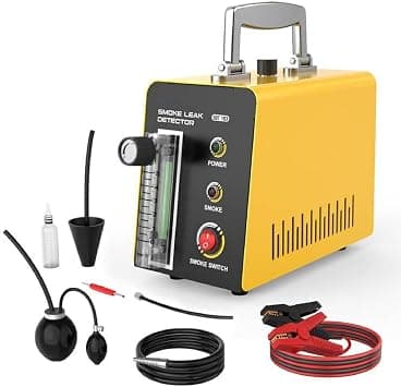 Smoke Machine Automotive Leak Detector, Evap Vacuum Smoke Diagnostic Tester, Pipeline Fuel Leakage Detector for 12V Vehicles, Universal Car Tool for EVAP, Intake, Exhaust, Cooling, Crankcase Systems على Amazon.ae - متتبع الأسعار