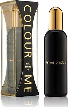 COLOUR ME Gold Femme Perfume for Women. 100ml Eau de Parfum. Luxury Fragrance - Ladies Perfume, Long Lasting Womens Perfumes by Milton-Lloyd on Amazon.ae - Price Tracker