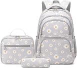 Girls Backpack Kids School Bookbag Set for Teen Girls Elementary Students Casual Back Pack with Lunch Box - Best Deal Finder