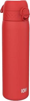 Ion8 Leak Proof Slim Water Bottle, Stainless Steel, 600ml (20oz) - Best Deal Finder