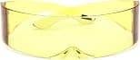 Futuristic Shield Sunglasses Monoblock Cyclops 100% UV400 - Best Deal Finder