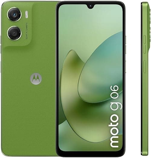MOTOROLA G06 4G, 4+8GB RAM Boost, 128 GB ROM, MTK Helio G81 Extreme, 6.88" Super HD Display 120Hz, Android 15, PANTONE Tendril (UAE Type Approved) on Amazon.ae - Price Tracker