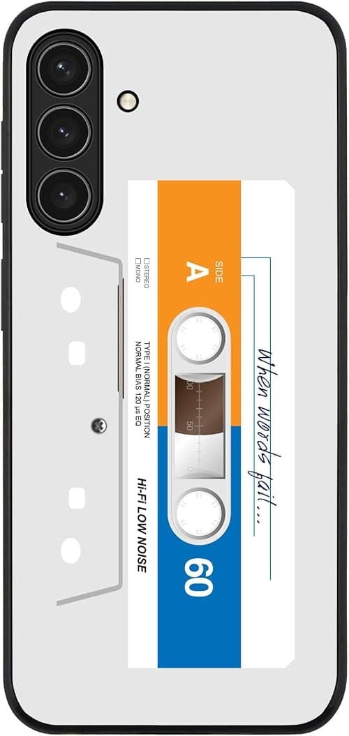 Stylizedd Case Compatible with Samsung Galaxy A17 / A17 4G / M17 Rugged cover Slim fit Camera Protection, Shockproof Thin Phone Case for Samsung Galaxy A17 / A17 4G / M17- When Words Fail (White Tape) on Amazon.ae - Price Tracker