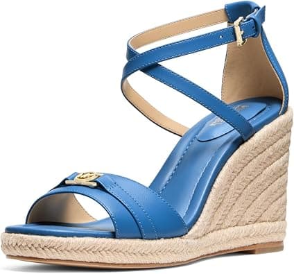 Michael Kors Women's Mandy Espadrille Wedge Sandal على Amazon.ae - متتبع الأسعار