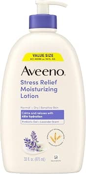 Aveeno Stress Relief Moisturizing Body Lotion with Lavender, Natural Oatmeal and Chamomile & Ylang-Ylang Essential Oils to Calm & Relax, 33 fl. oz - Best Deal Finder