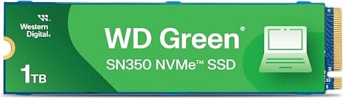 1TB Western Digital Green M.2 PCI Express QLC NVMe Internal Solid State Drive على Amazon.ae - متتبع الأسعار