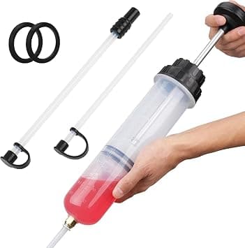500CC Fluid Extractor, Multi-Purpose Fluid Transfer Pump, Oil Syringe Pump Extractor Automotive for Car Motorcycle, Manual Fuel Suction & Filler, Siphon Pump for Easy Oil Change (17.6 Oz) on Amazon.ae - Price Tracker