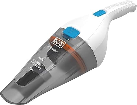 BLACK+DECKER 3.6V Cordless Handheld Portable Vacuum Cleaner With Lithium-Ion Battery 1.5Ah, 8AW Suction Power, 325ml Bowl Capacity, For Quick and Easy Cleaning NVC115JL-B5 2 Years Warranty on Amazon.ae - Price Tracker