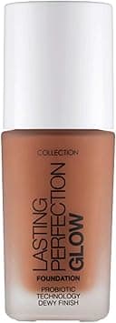 Collection Cosmetics Lasting Perfection Glow Foundation, Medium to Full Coverage, 27ml, Cocoa on Amazon.ae - Price Tracker