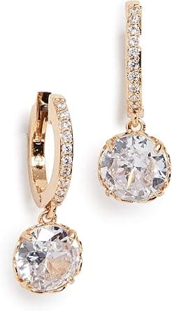 Kate Spade New York Women's That Sparkle Pave Huggies Earrings - Amazon.ae Price Tracker