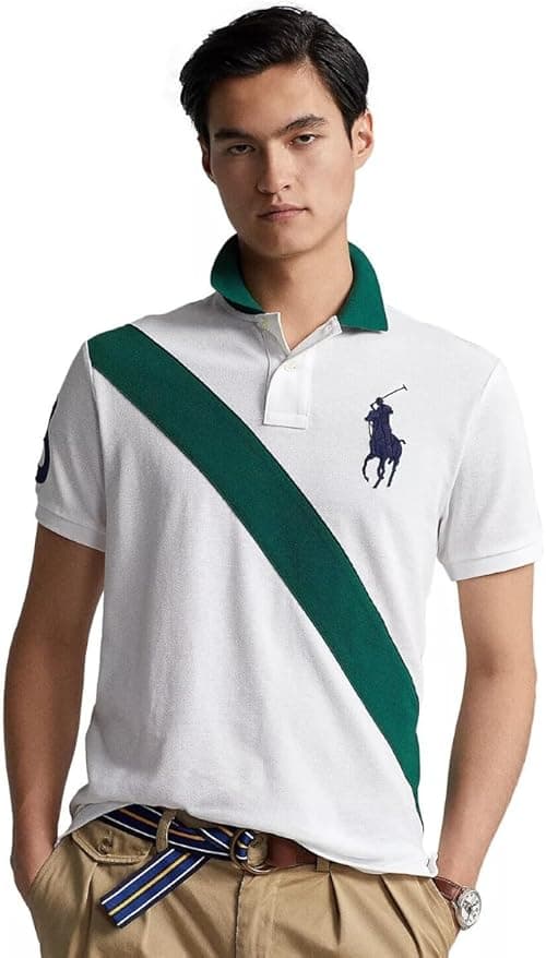 POLO RALPH LAUREN Men's Classic-Fit Big Pony Logo Mesh Polo Shirt on Amazon.ae - Price Tracker