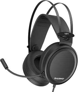 NUBWO Gaming headsets PS4 N7 Stereo Xbox one Headset Wired PC Gaming Headphones with Noise Canceling Mic, Over Ear Gaming Headphones for PC/MAC/PS4/PS5/Switch/Xbox one (Adapter Not Included) على Amazon.ae - متتبع الأسعار
