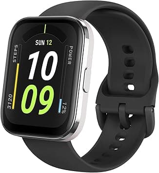 Amazfit Bip 5 Core Smart Watch for Men Women 46mm, 11-Day Battery, Fitness Activity Tracker with 120+ Sports Modes, Heart Rate & Sleep Monitor, for Android Phone & iPhone, Water Resistant, Black - Amazon.ae Price Tracker
