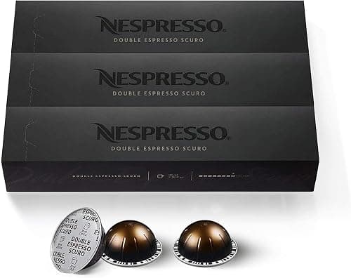 Nespresso VertuoLine Double Espresso SCURO, 80 ml, Pack of 3 Sleeves. on Amazon.ae - Price Tracker